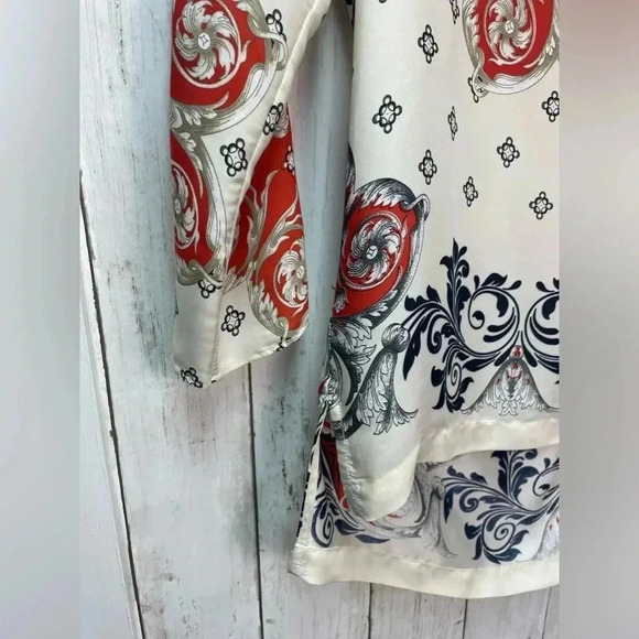 Chelsea & Theodore 7/8 Sleeve Blouse Size XS - Picture 4 of 8